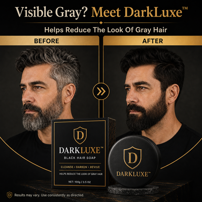 DarkLuxe™ Black Hair Soap